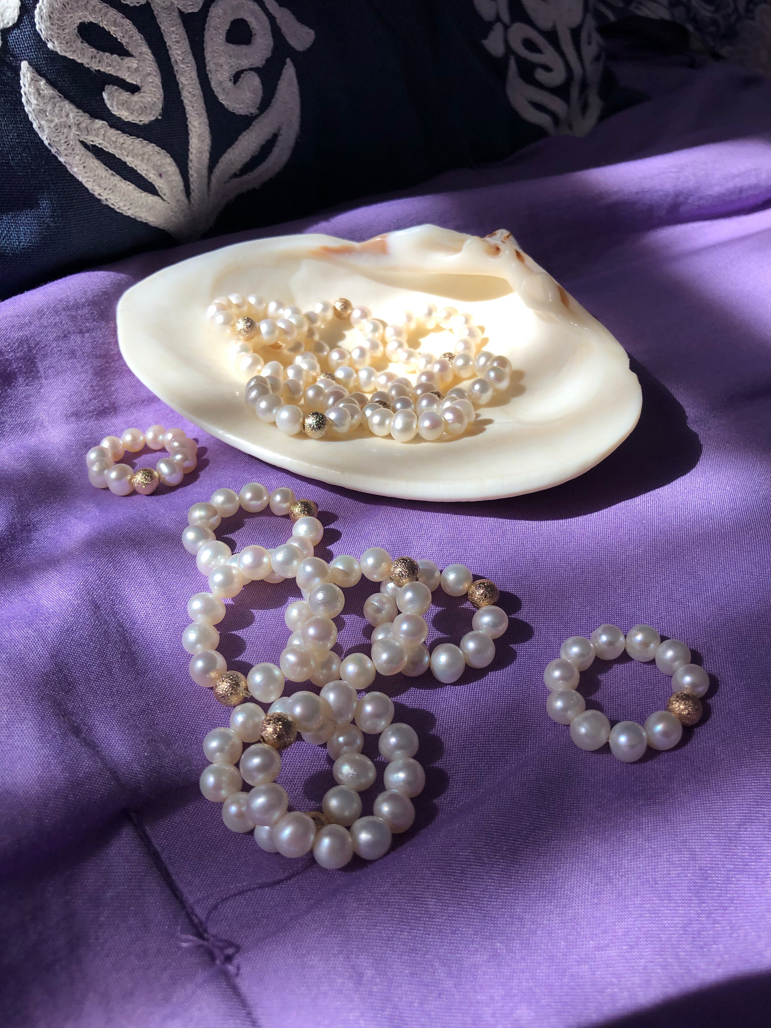 Pearl rings