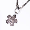 Daisy Charm on chain necklace