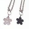 Daisy Charm on chain necklace