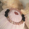 Mala Inspired Essential Oil Diffuser Lava Bead + Moonstone Jade Yoga and Meditation Bracelet