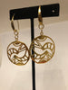Balance Harmony Unity Gold Hoop Earrings