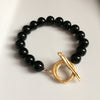 Gold & Onyx Bracelet