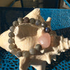 Rose Quartz & moonstone bracelet